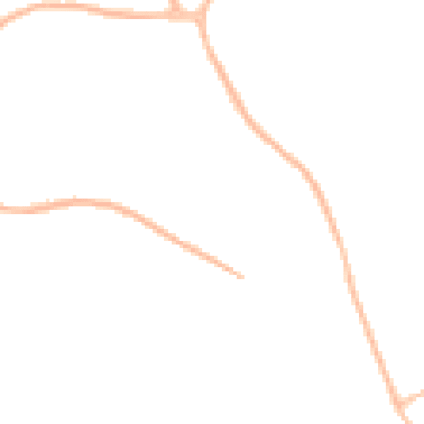 Night-time road noise heatmap for BN23 7JN