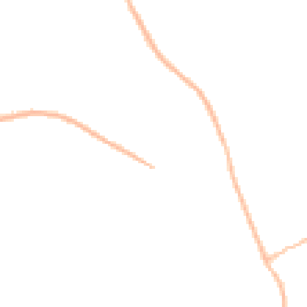 Night-time road noise heatmap for BN23 7LU