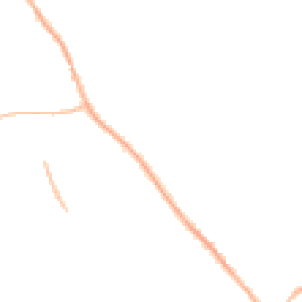 Night-time road noise heatmap for BN23 8BE