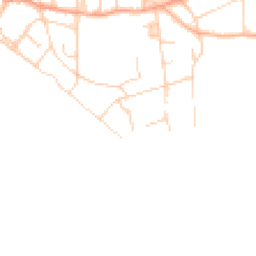 Daytime road noise heatmap for BN25 1BW