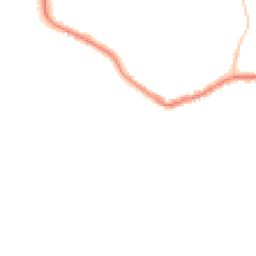 Night-time road noise heatmap for BN25 1DT