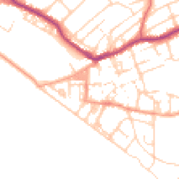 Daytime road noise heatmap for BN25 1EP