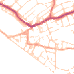 Daytime road noise heatmap for BN25 1HJ