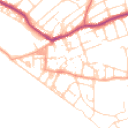 Daytime road noise heatmap for BN25 1PG