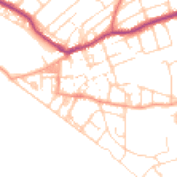 Daytime road noise heatmap for BN25 1PQ