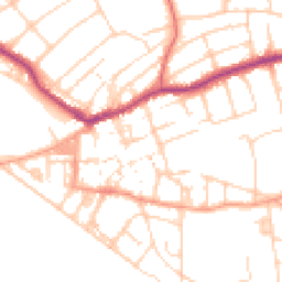 Daytime road noise heatmap for BN25 1SB