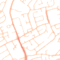Daytime road noise heatmap for BN25 3AG