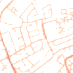 Daytime road noise heatmap for BN25 3AX