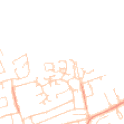 Daytime road noise heatmap for BN25 3DF