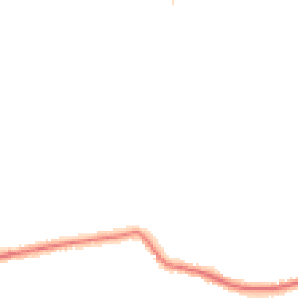 Night-time road noise heatmap for BN25 3ES