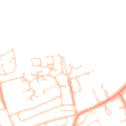Daytime road noise heatmap for BN25 3EW