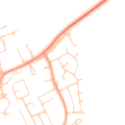 Daytime road noise heatmap for BN25 3LP