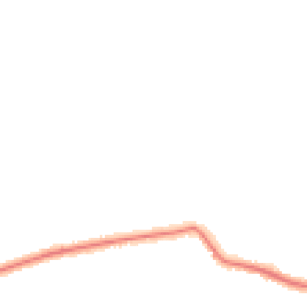 Night-time road noise heatmap for BN25 3PY