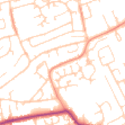 Daytime road noise heatmap for BN25 3QD