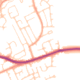 Daytime road noise heatmap for BN25 3TH