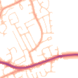 Daytime road noise heatmap for BN25 3TJ