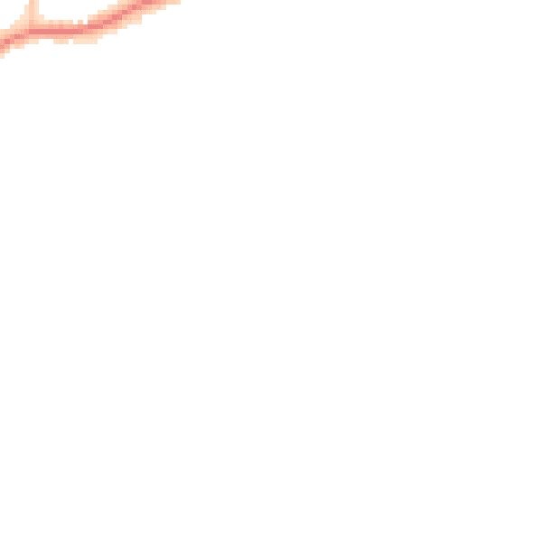 Night-time road noise heatmap for BN25 4HD