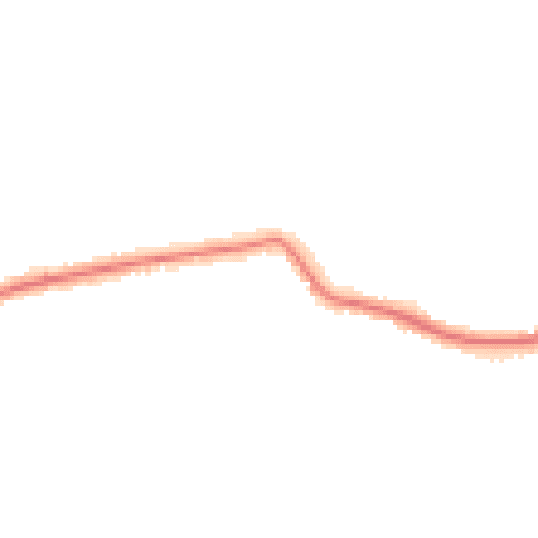 Night-time road noise heatmap for BN25 4QP