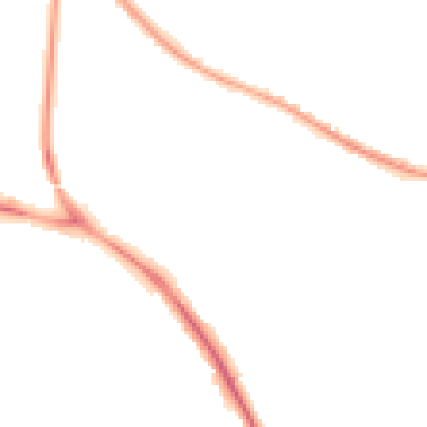 Night-time road noise heatmap for BN26 5AA