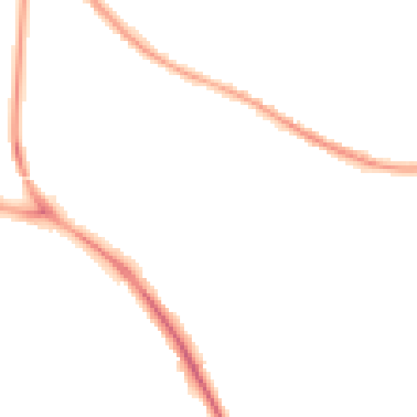 Night-time road noise heatmap for BN26 5AE