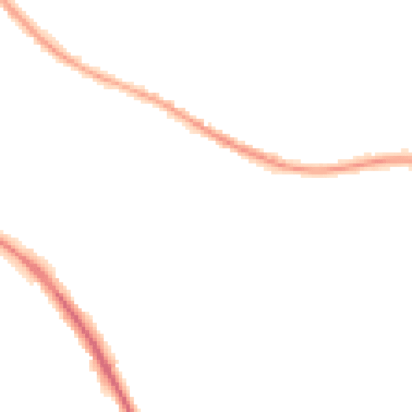 Night-time road noise heatmap for BN26 5AP
