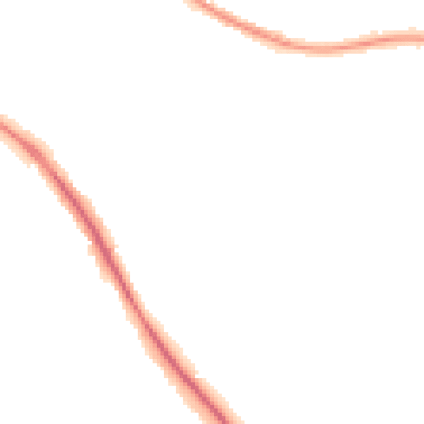 Night-time road noise heatmap for BN26 5AU