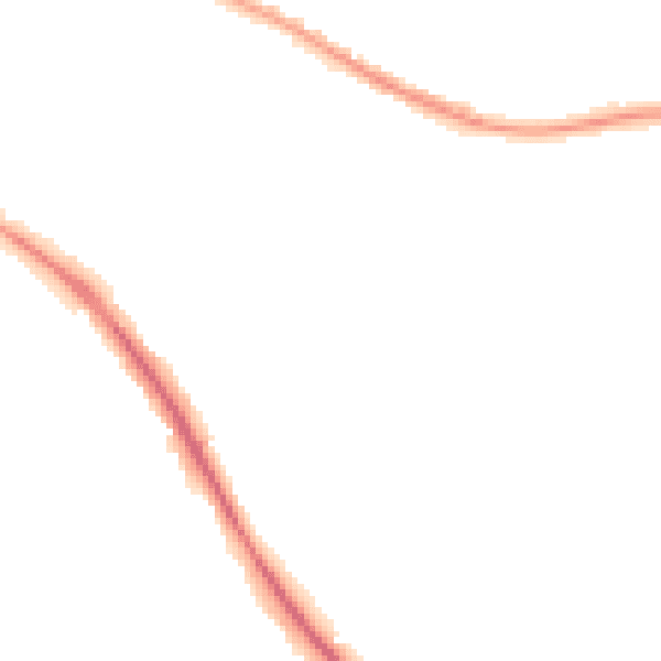 Night-time road noise heatmap for BN26 5BG
