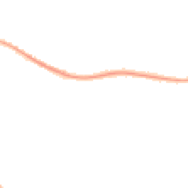 Night-time road noise heatmap for BN26 5BJ