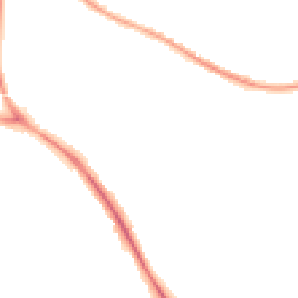Night-time road noise heatmap for BN26 5BS