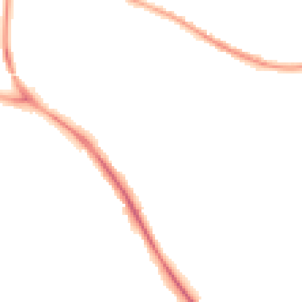Night-time road noise heatmap for BN26 5BT