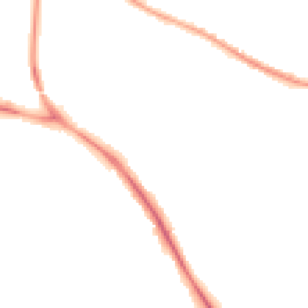 Night-time road noise heatmap for BN26 5BX