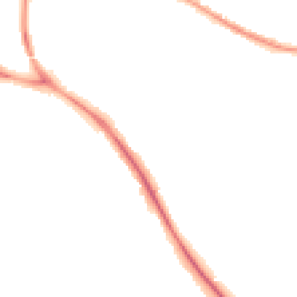 Night-time road noise heatmap for BN26 5DA