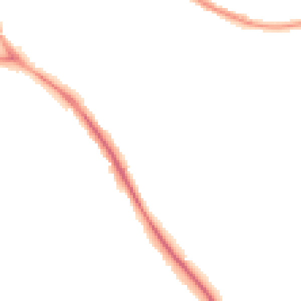 Night-time road noise heatmap for BN26 5DB