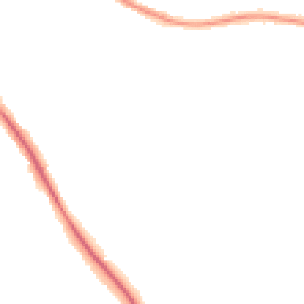 Night-time road noise heatmap for BN26 5DQ