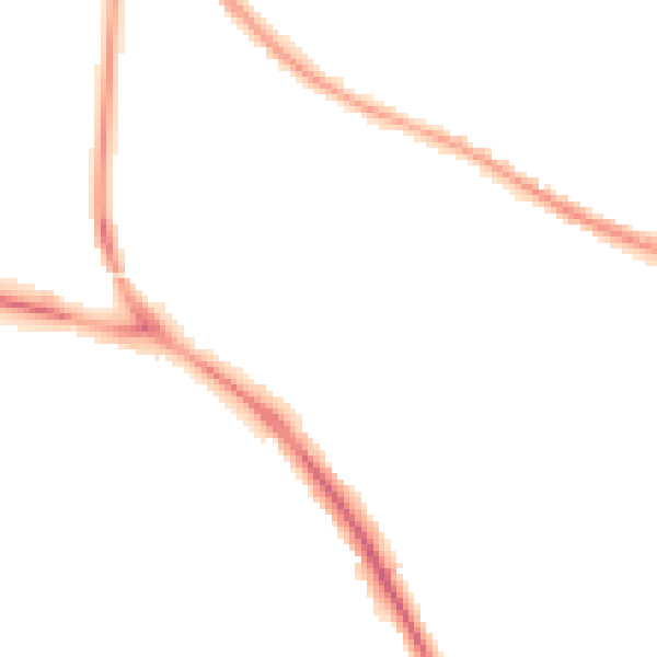 Night-time road noise heatmap for BN26 5EN