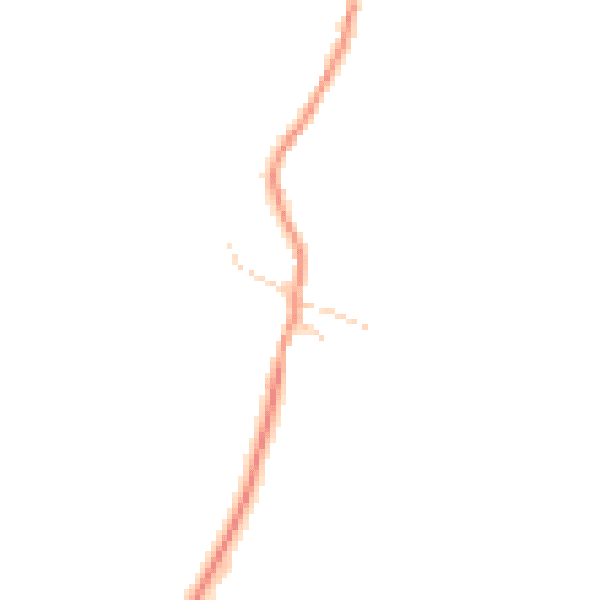 Daytime road noise heatmap for BN26 5QF