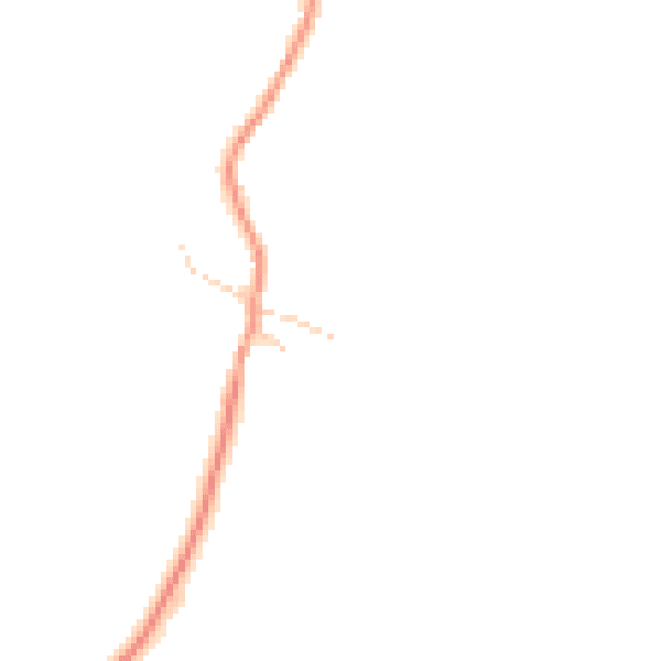Daytime road noise heatmap for BN26 5QH