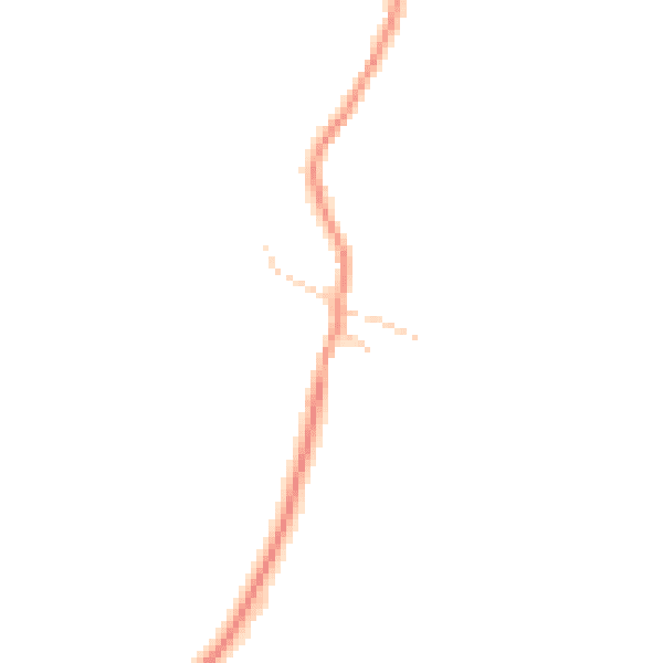 Daytime road noise heatmap for BN26 5QJ