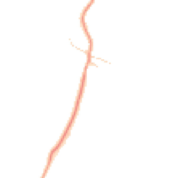 Daytime road noise heatmap for BN26 5QN
