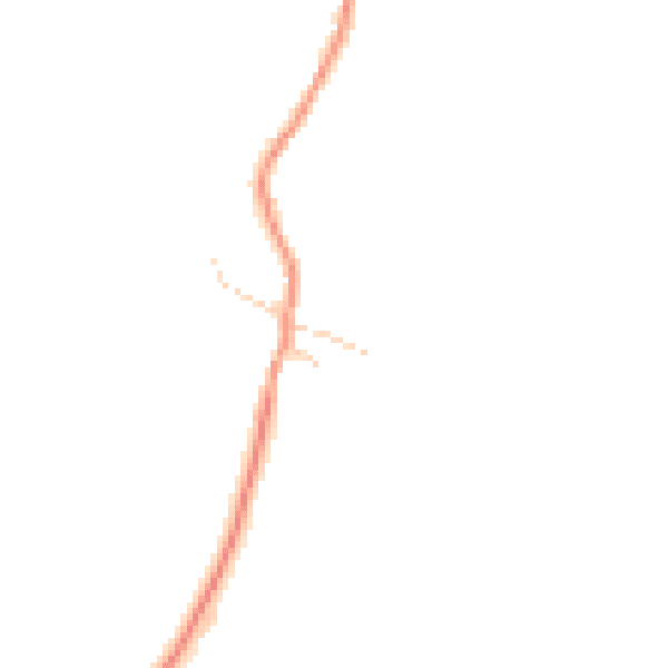 Daytime road noise heatmap for BN26 5QQ