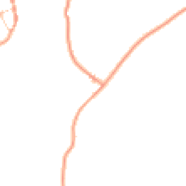 Daytime road noise heatmap for BN26 5QY