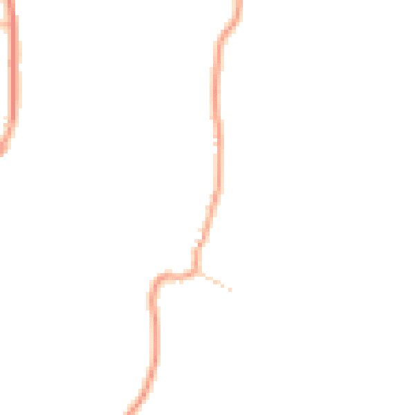 Daytime road noise heatmap for BN26 5RD