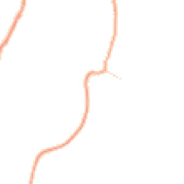 Daytime road noise heatmap for BN26 5RG