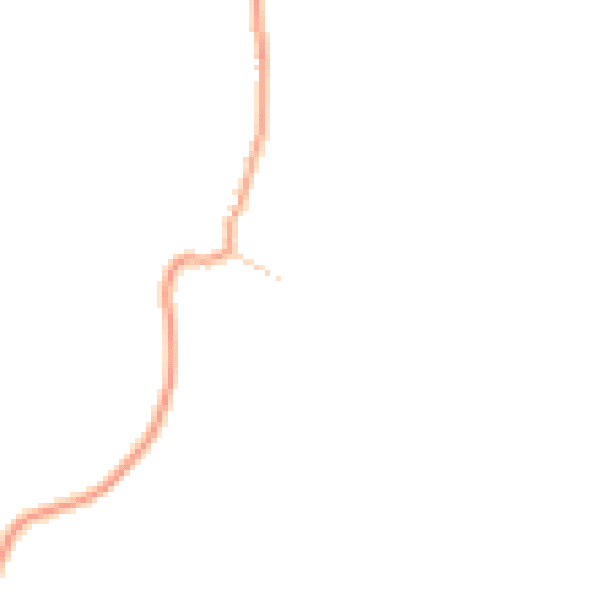 Daytime road noise heatmap for BN26 5RQ
