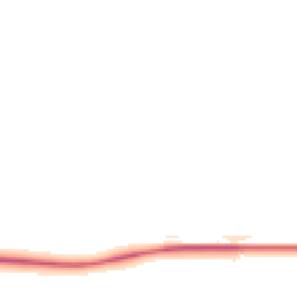 Night-time road noise heatmap for BN26 5RY