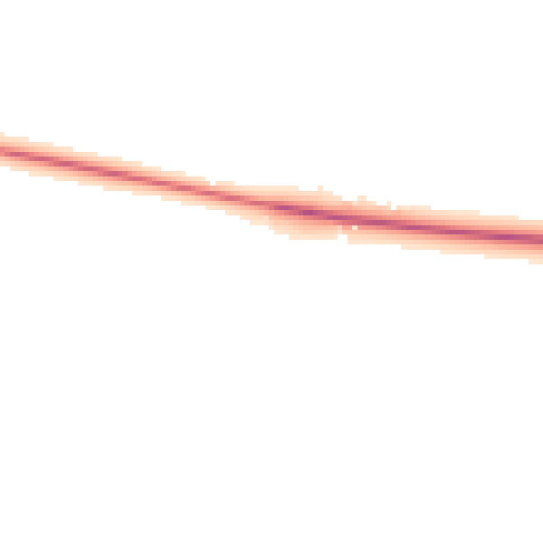 Night-time road noise heatmap for BN26 5SQ