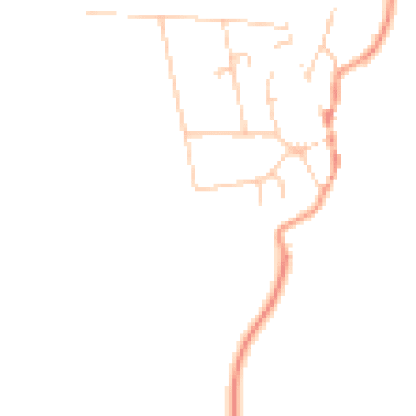 Daytime road noise heatmap for BN26 5US