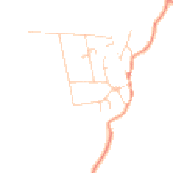 Daytime road noise heatmap for BN26 5XJ