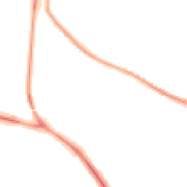Night-time road noise heatmap for BN26 6BQ
