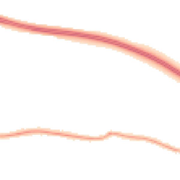 Night-time road noise heatmap for BN26 6FT